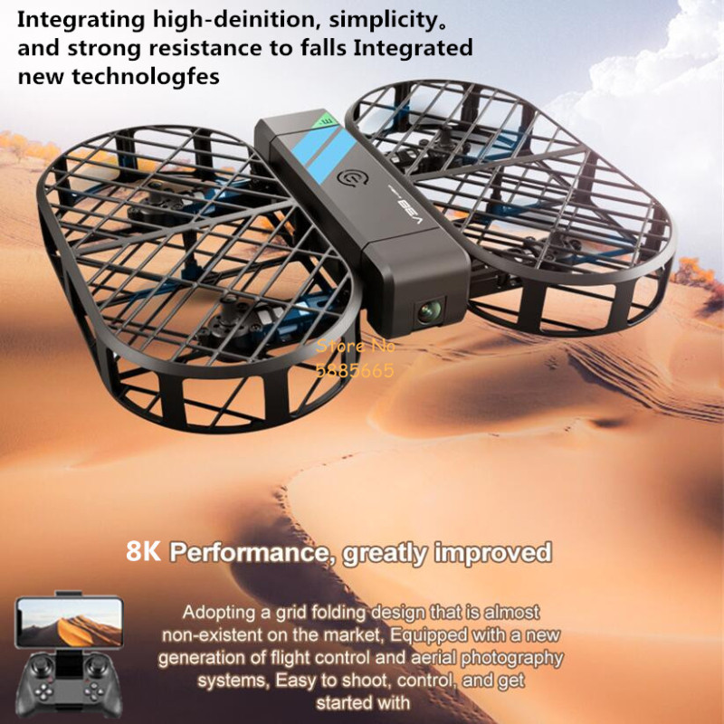 Drone Aerial Photography - Caméra HD 8K 360 ° Protection