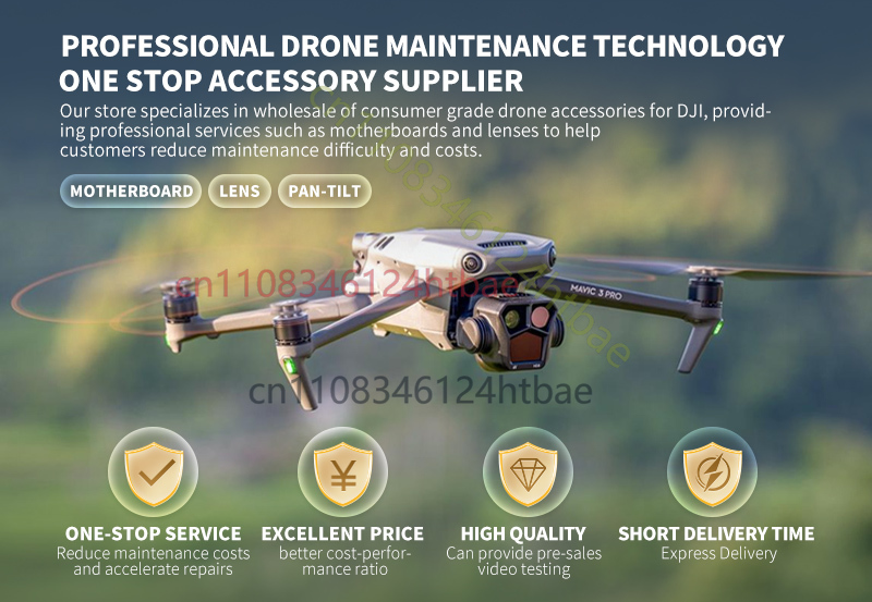 Dji Drone Air 3 - Ensemble de bras d'origine de rechange