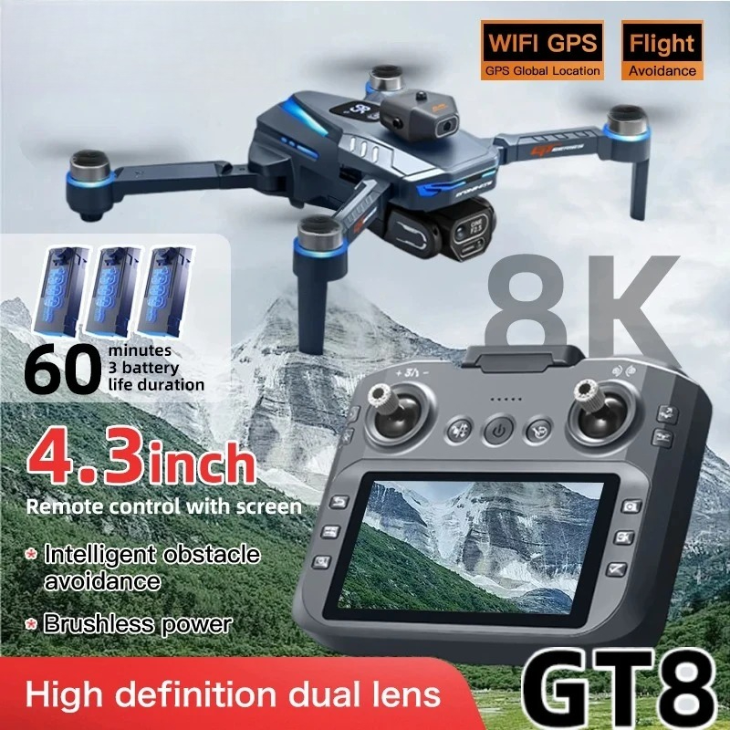 Drone GT8 original 8K professi - Drone Photogrammetry avis et prix