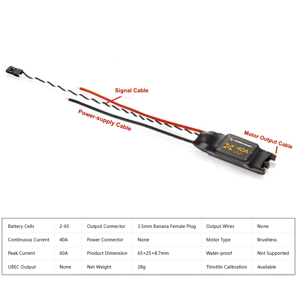 Hobbywing XRotor 40A, variateu - Drone Aerial Photography avis et prix