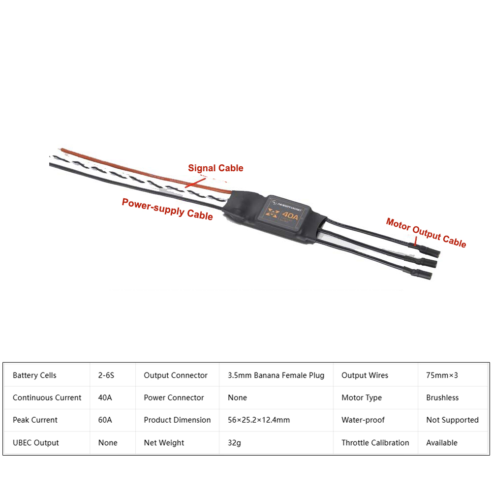 Hobbywing XRotor 40A, variateu - Drone Aerial Photography avis et prix